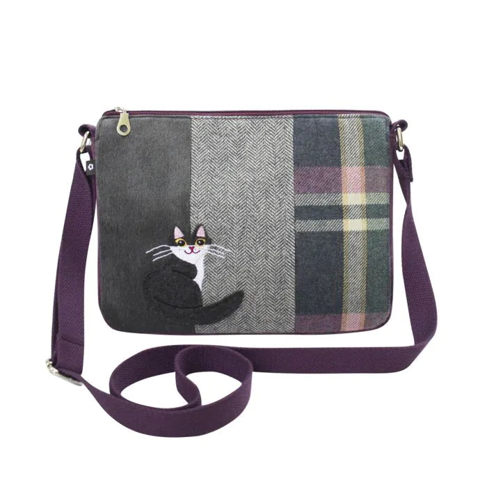 Earth squared messenger bag cat