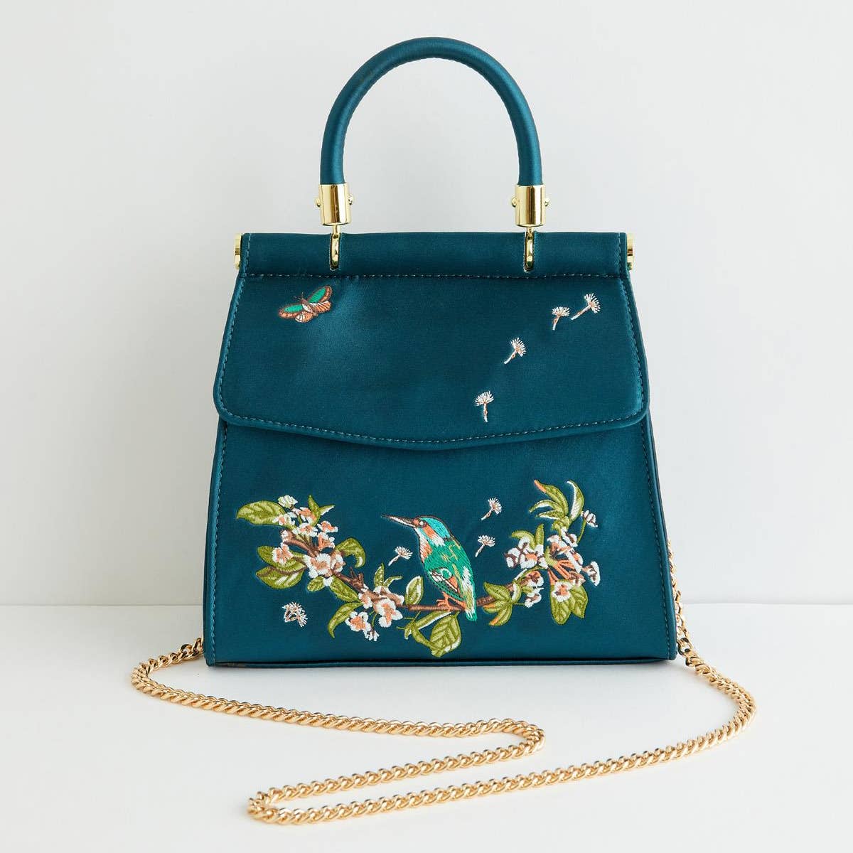 Fable morning song kingfisher mini tote new collection free uk postage
