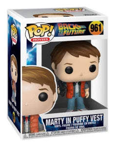 Funko pop back to the future in puffy vest