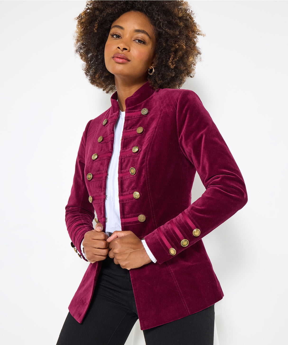 Joe browns Winter 2025 Helena moleskin military jacket £90