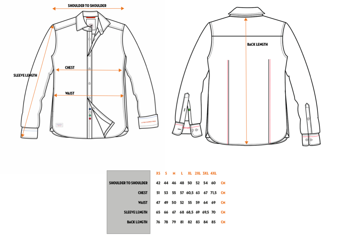 A fish named fred gents discounted at the Oscars shirt £95