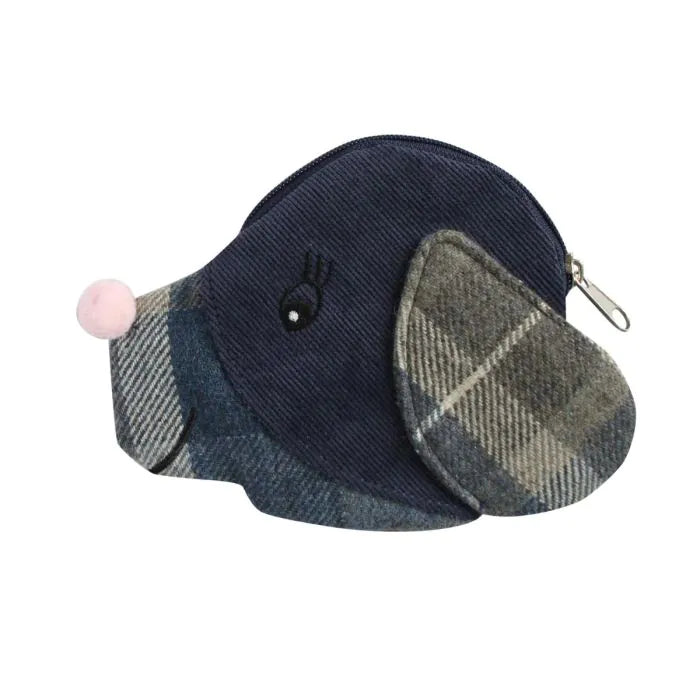 Earth squared tweed dog purse £18