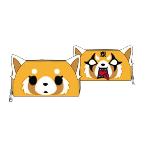 loungefly sanrio aggretsuko two face cosplay wallet