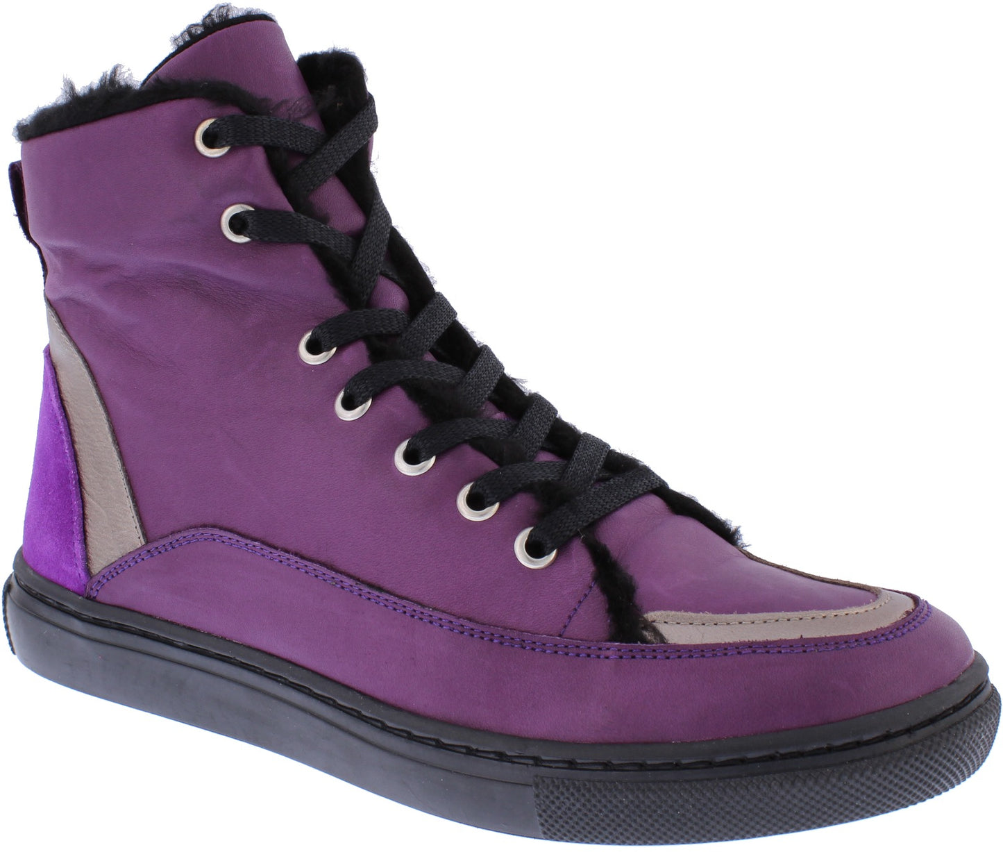 adesso leather ladies boots imogen purple sizes uk2 £79.99 now £35 sale