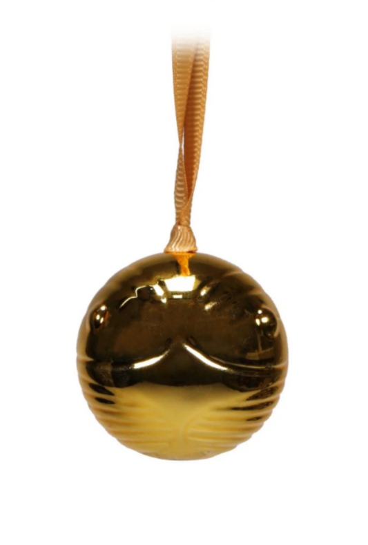 Harry potter golden snitch christmas decorations
