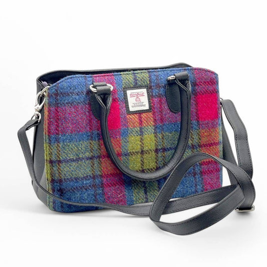 Maccessori Harris Tweed top handle handbag