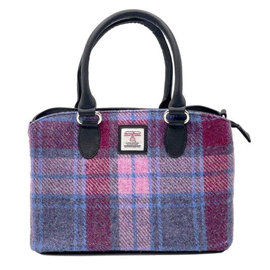 Maccessori Harris Tweed top handle handbag new collection