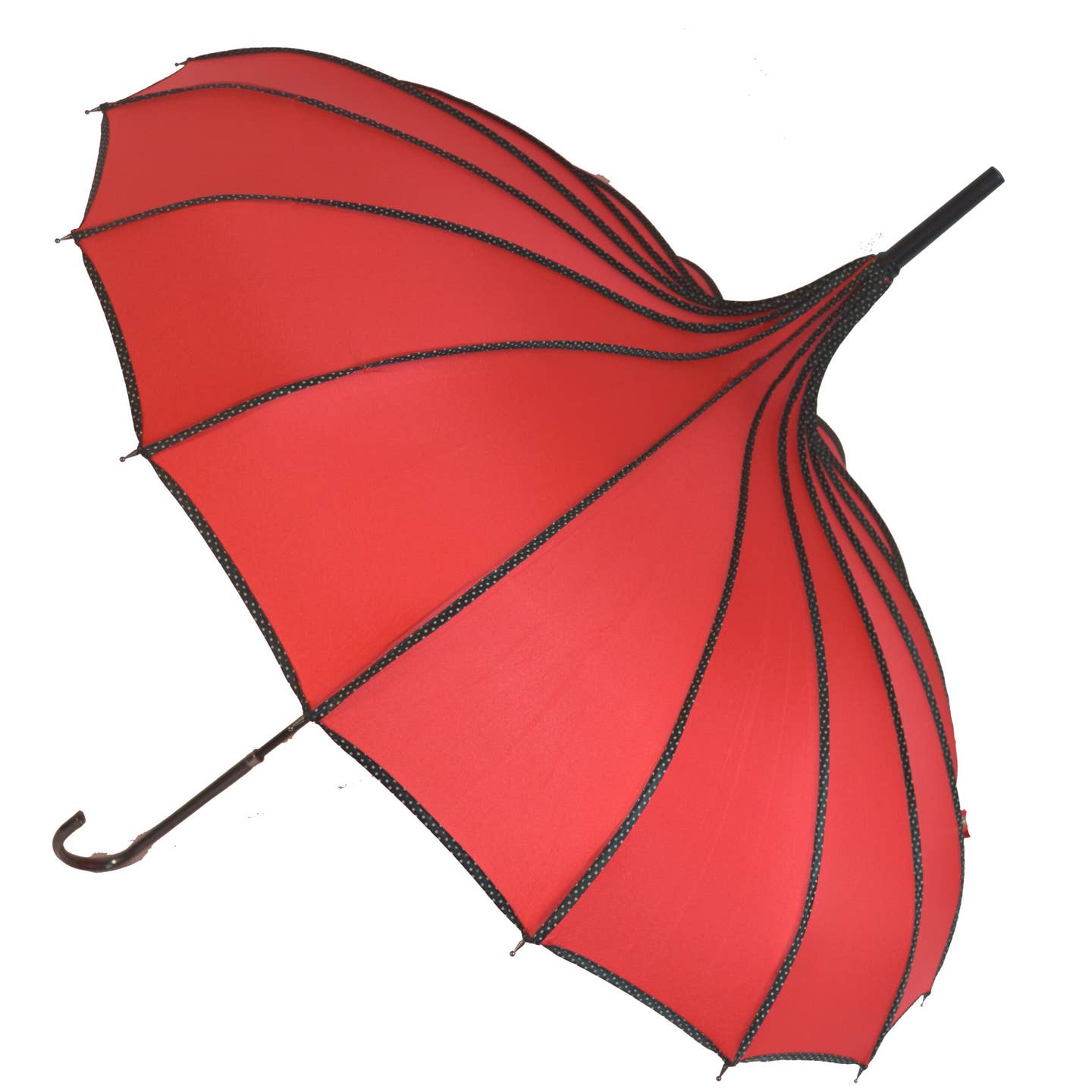 Soake umbrella pagodas style red