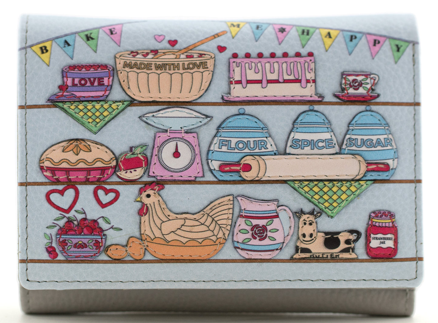 Mala bake me happy tri fold purse £36.50