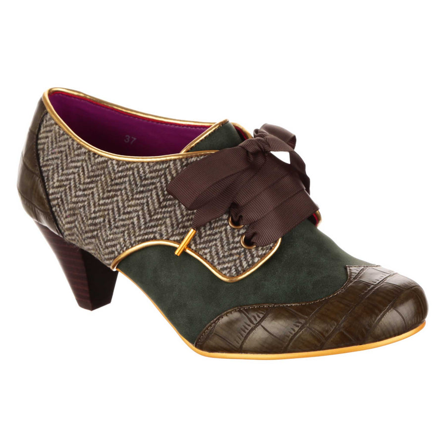Irregular choice bed of roses tippy tap green £79.99 now £49.99 free uk postage sale
