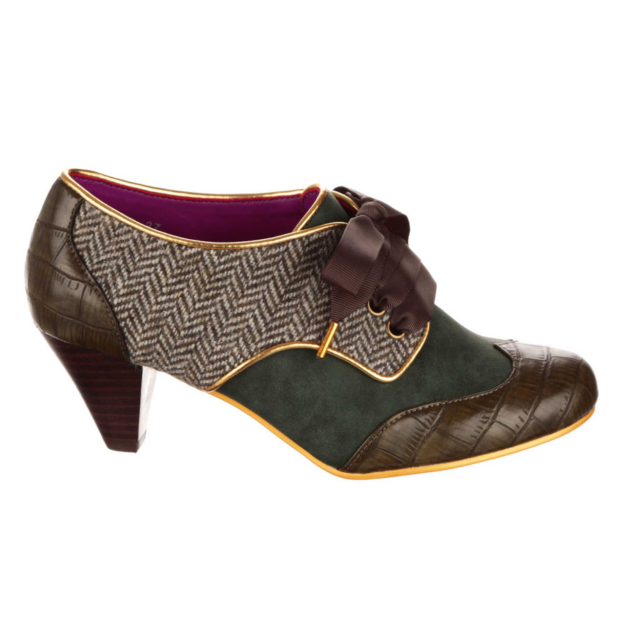 Irregular choice bed of roses tippy tap green £79.99 now £49.99 free uk postage sale