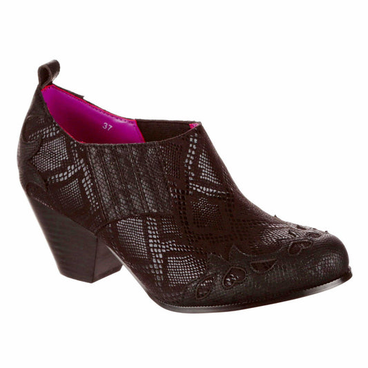 Irregular choice bed of roses bossa nova black were £95 sale £69.99