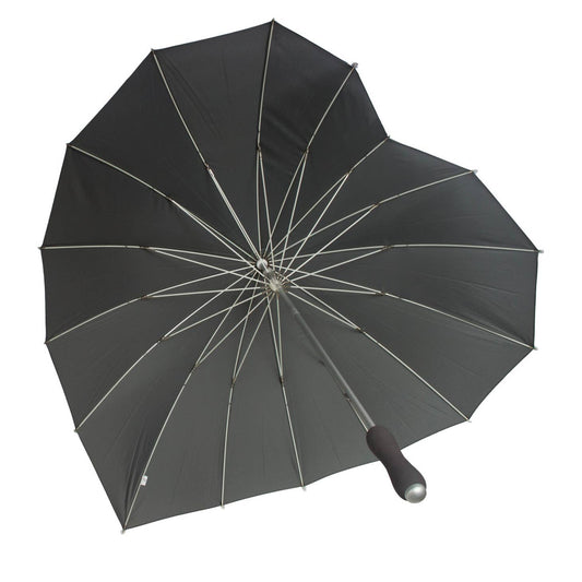 Soakes heart shaped umbrella grey £22.95 exclude postage