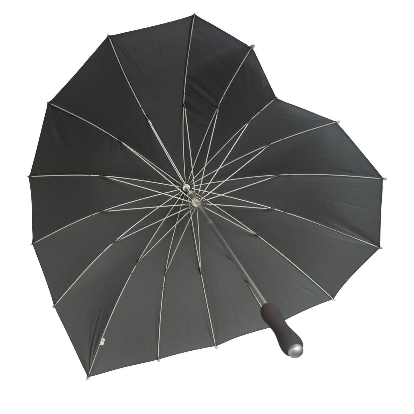 Soakes heart shaped umbrella grey £29.95 free uk postage