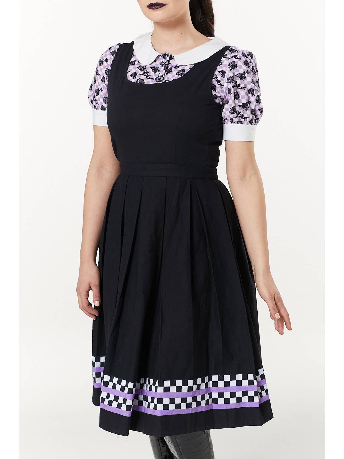 Timeless london halloween check pinafore £49.99