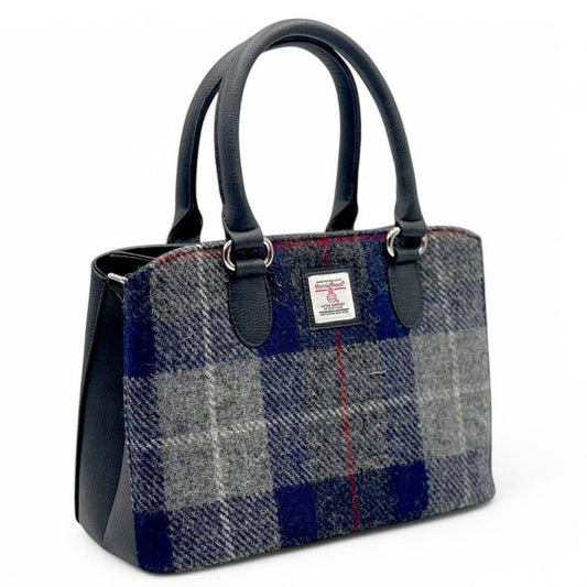 Maccessori Harris Tweed top handle handbag new collection