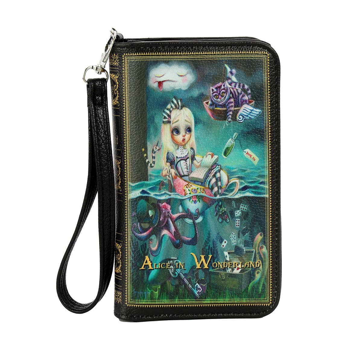 Teary Alice in Wonderland Wallet new