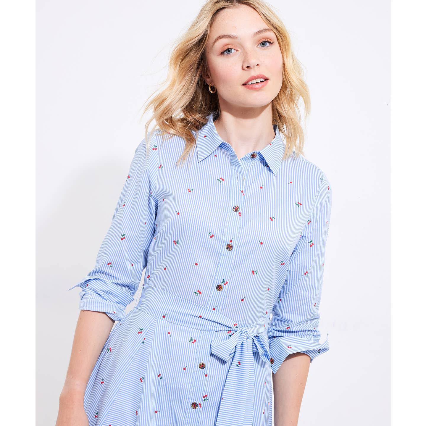 Joe browns 2025 charming cherry shirt dress