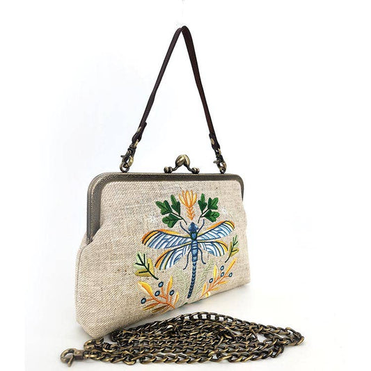 Dragonfly Vintage Kisslock Bag New Collection