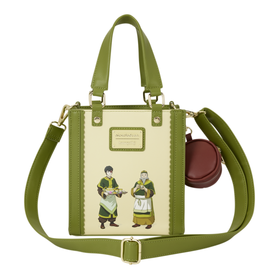Loungefly - Avatar: The Last Airbender Jasmine Dragon Tote Crossbody Bag with Coin Bag
