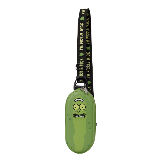 Loungefly - Rick and Morty Pickle Rick Crossbody Bag