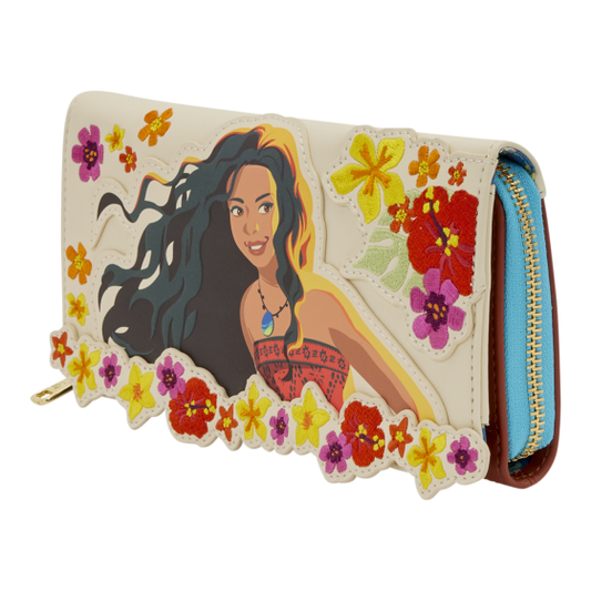 Loungefly - Disney Moana Live Action Zip Wallet