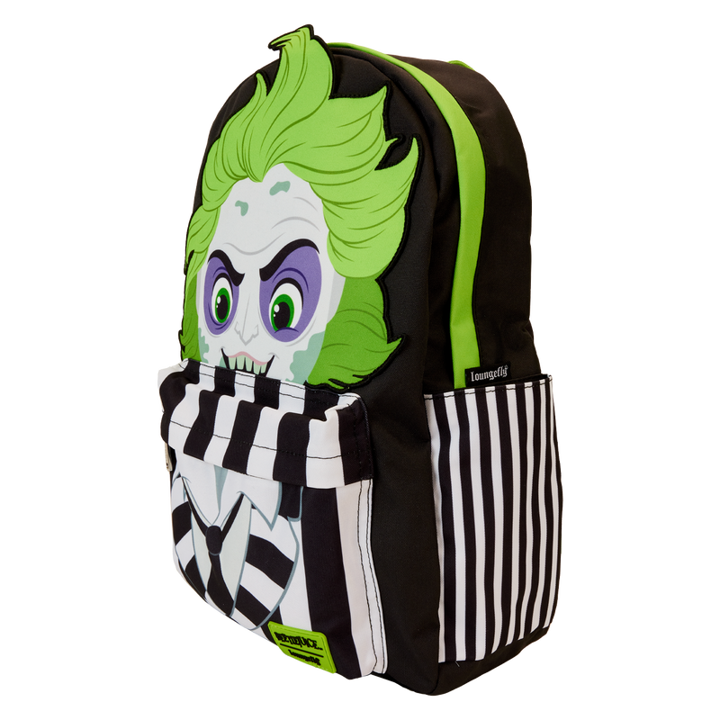 Loungefly 2024 beetlejuice nylon cosplay full size backpack in stock