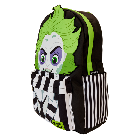 Loungefly 2024 beetlejuice nylon cosplay full size backpack in stock £49.99