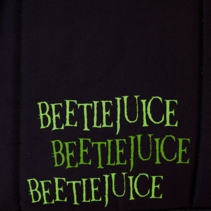 Loungefly 2024 beetlejuice nylon cosplay full size backpack in stock