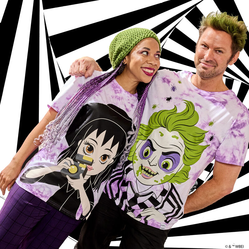 Loungefly 2024 beetlejuice tshirt unisex in stock