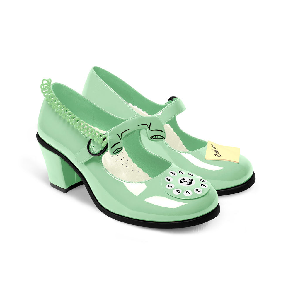 Hot chocolate design call me mint green uk 9 and 10 now £49.99 sale