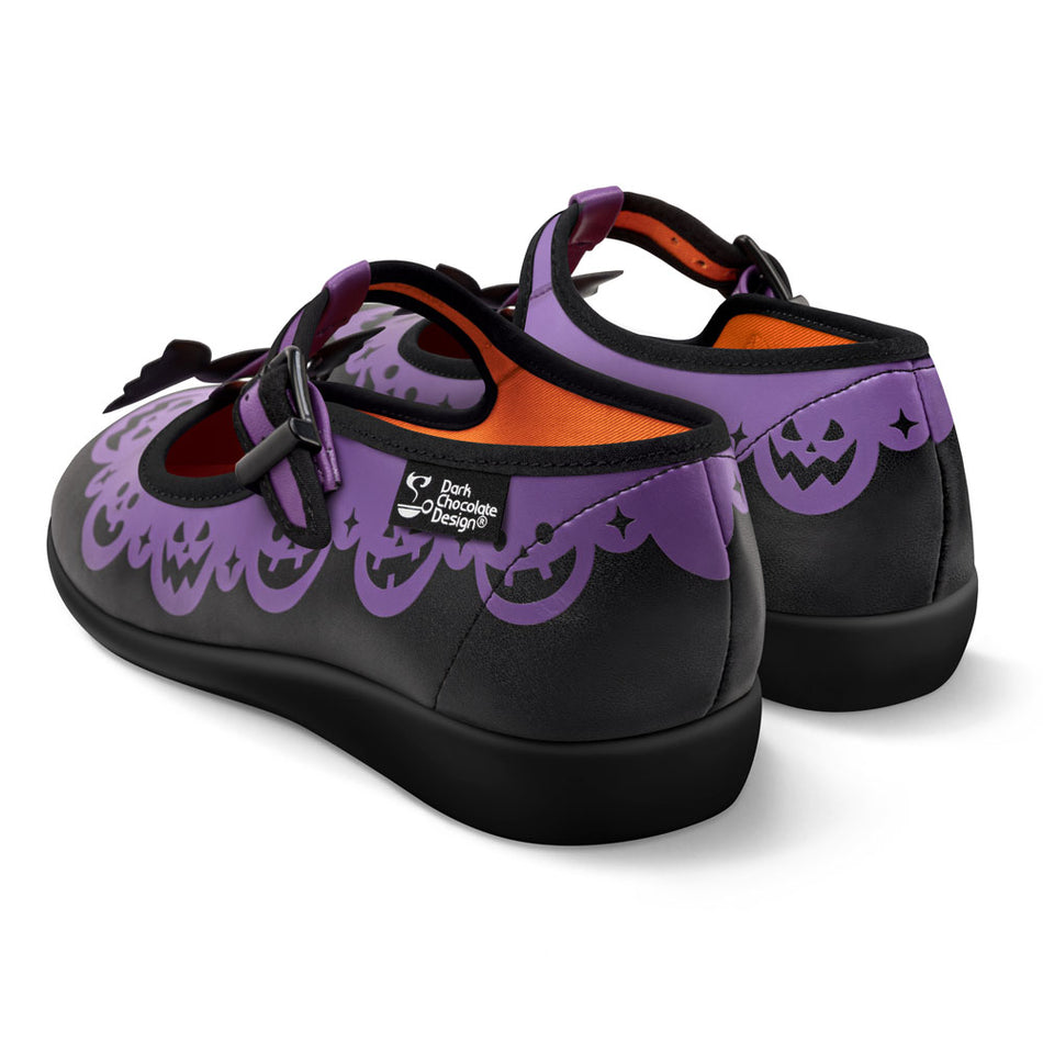 Hot chocolate design pumpkin twist Mary Jane Flats size uk4 sale £44.99 plus postage