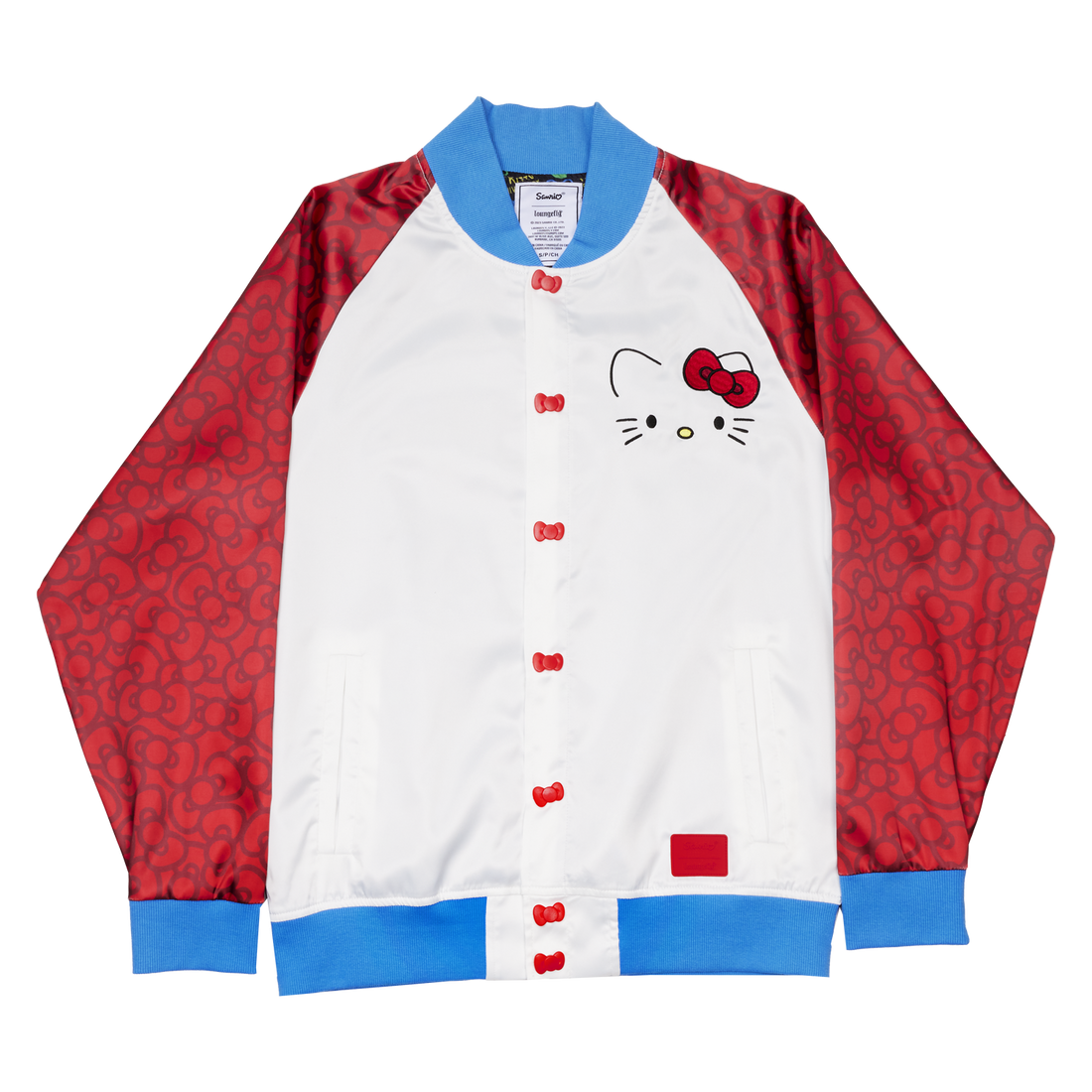 Loungefly 2024 hoodie  hello kitty 50th varsity jacket £75 plus uk post size 3xl now