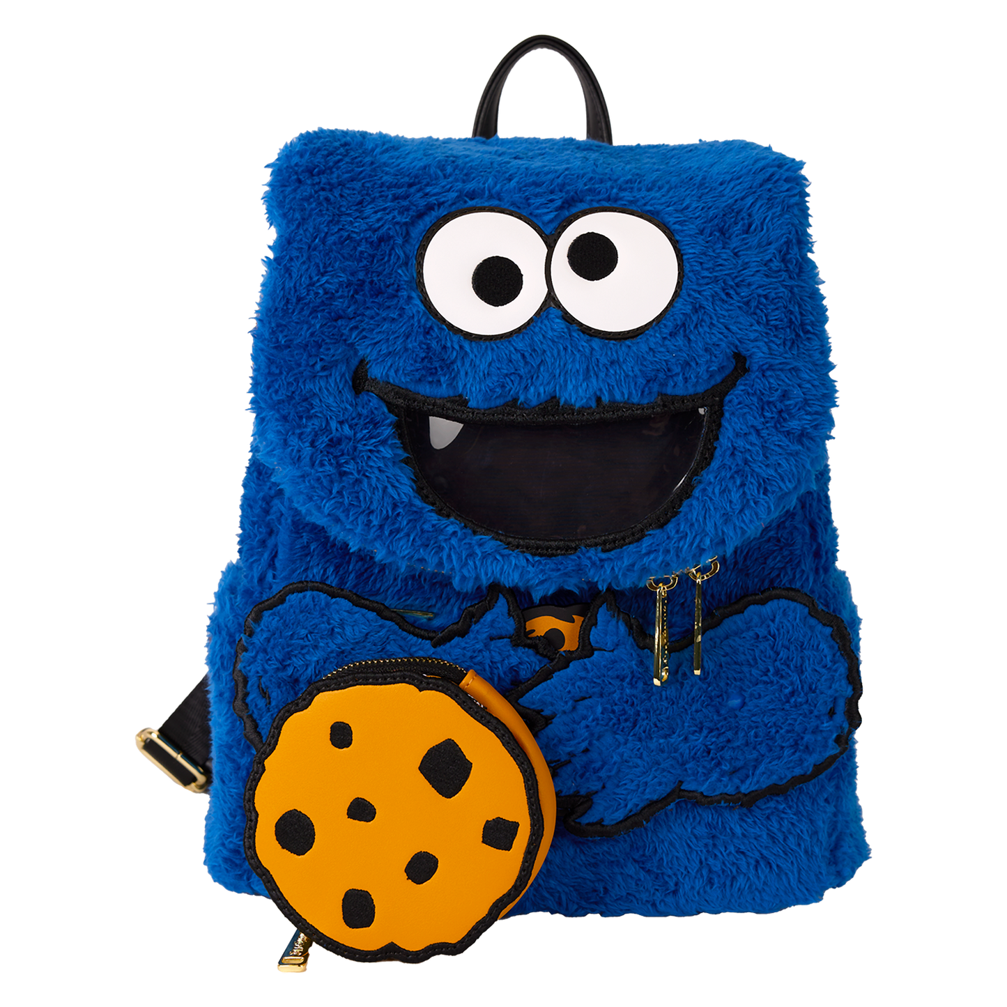 Loungefly 2025 sesame street cookie monster with cookie coin purse