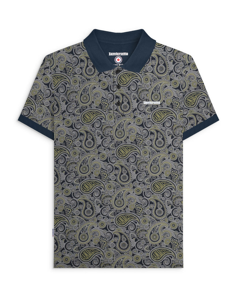 Lambretta gents  paisley brand polo £32 size 2xl now £18.99 sale