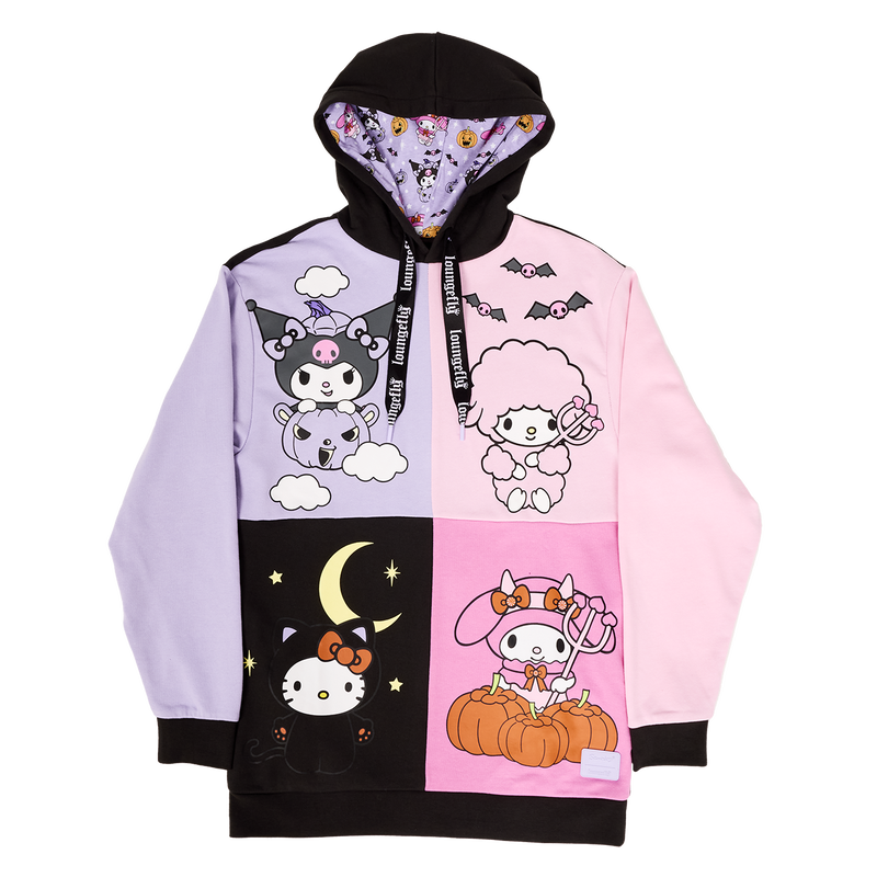 Loungefly 2024 kuromi and friends hoodie in stock