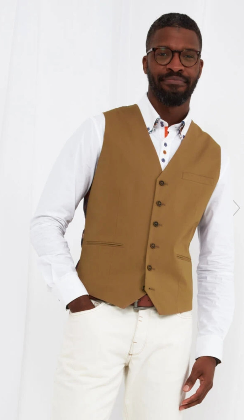 Joe Browns gents serious style waistcoat sale £34. 95