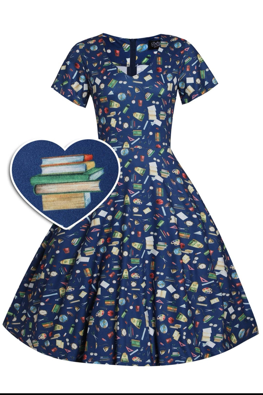 dolly and dotty dress school book sizes up to 26 now £59.99