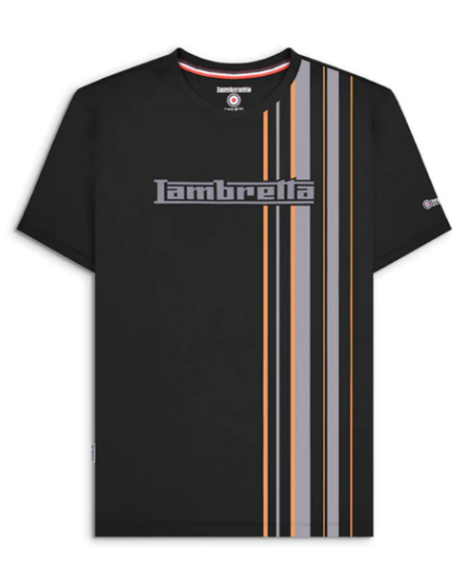 Lambretta racing stripe t-shirt