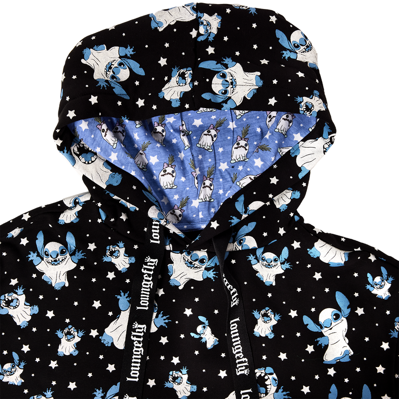 Loungefly 2024 stitch ghost costume hoodie in stock £75  size small