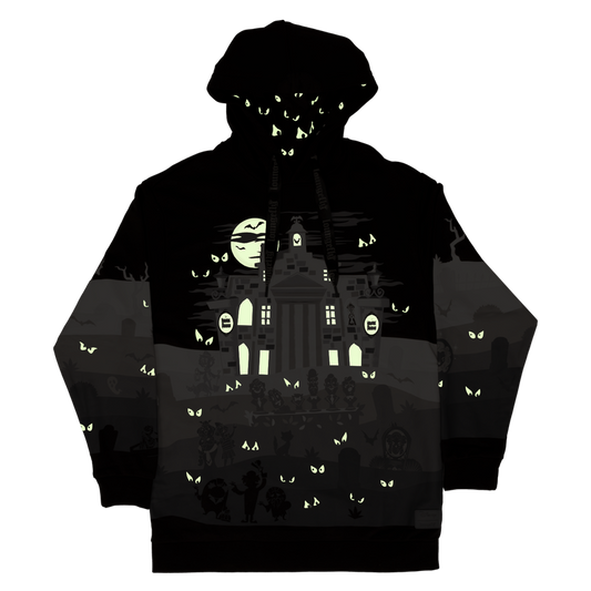 Loungefly 2025 hoodie haunted mansion in stock £75 size 3xl