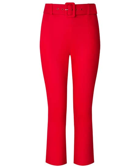 Joe browns ladies 2024 collection marbling capri pants red