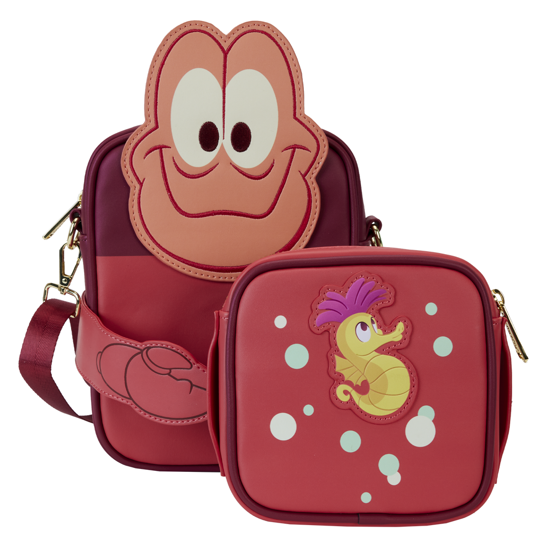 Loungefly 2024 little Mermaid Sebastian crossbuddy 35th anniversary sale were £65 now £44.99