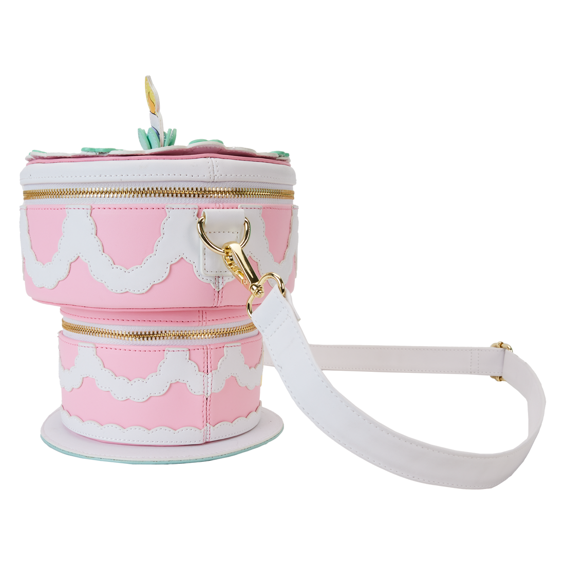 Loungefly 2024 alice in Wonderland happy unbirthday crossbody cake