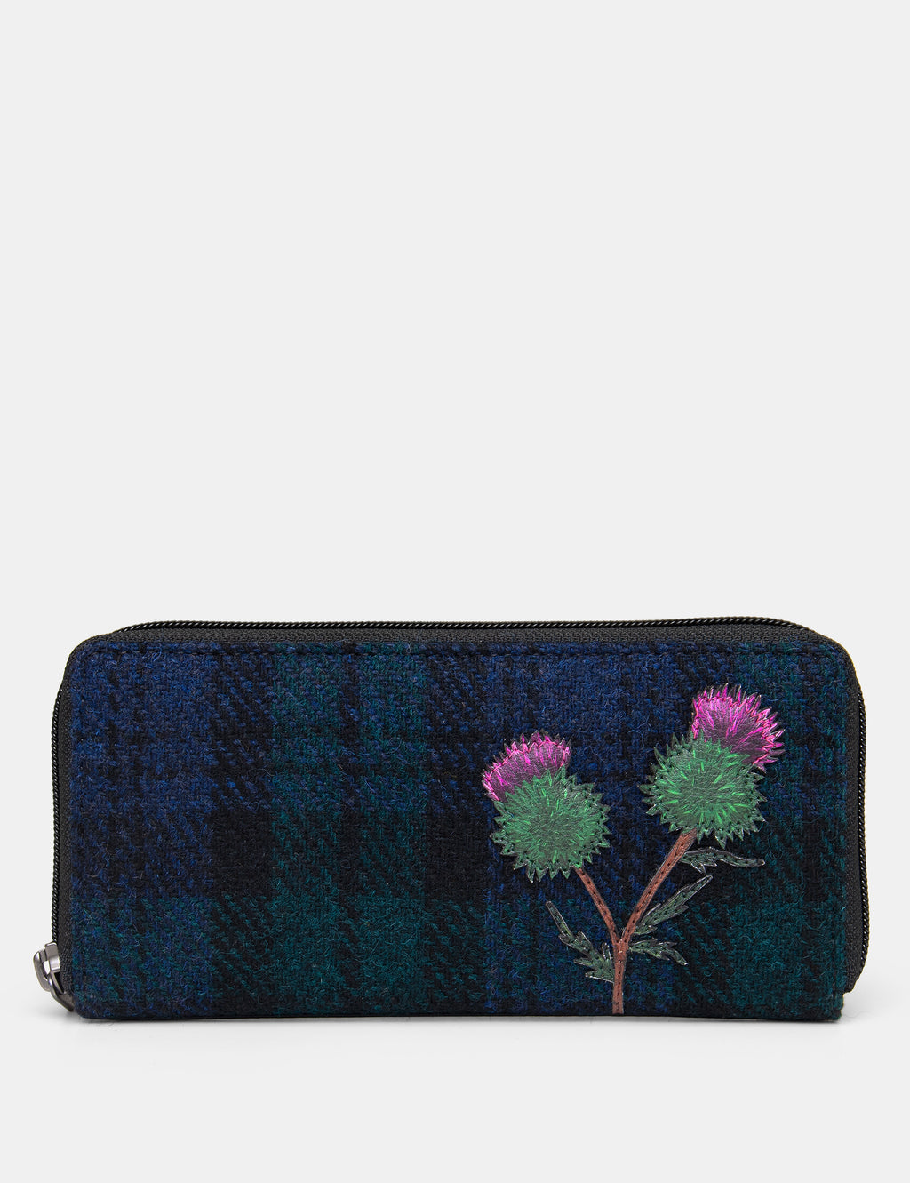 Yoshi Highland thistle zip round purse