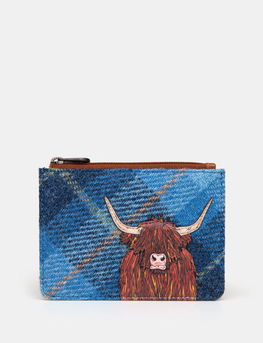 Yoshi highland cow zipper coin purse £24.99 free uk postage