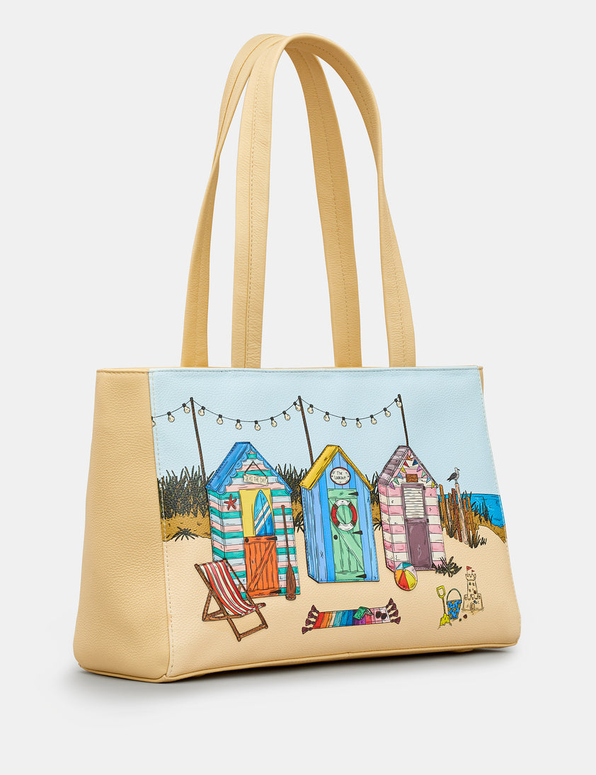 Yoshi sand seaside memories harrington bag