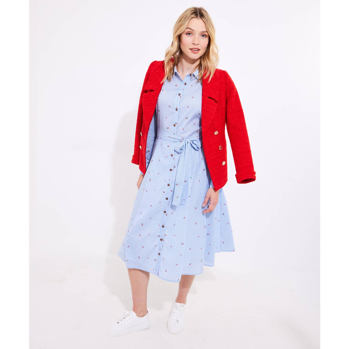 Joe browns 2025 charming cherry shirt dress