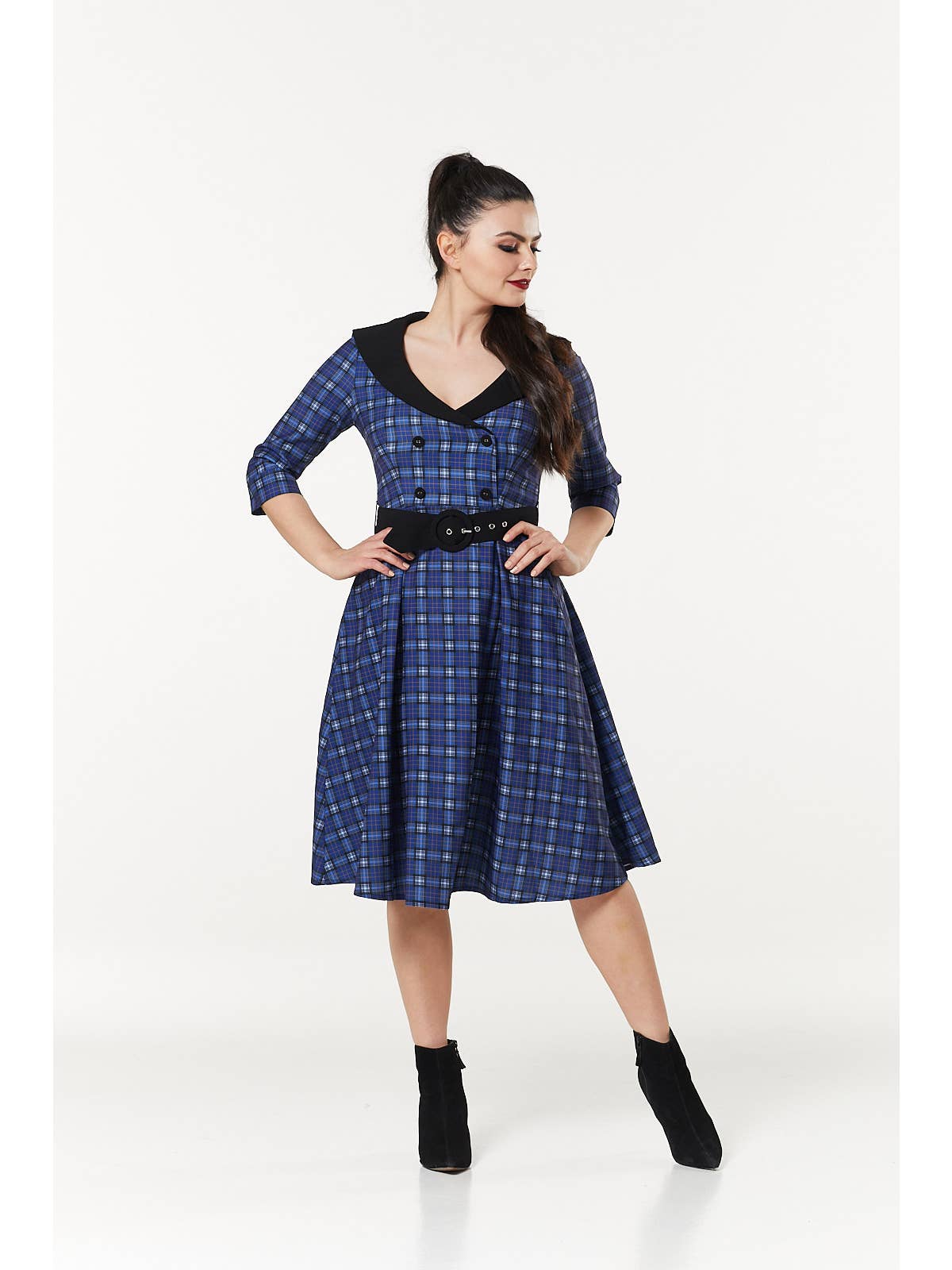 Timeless london raakel blue check