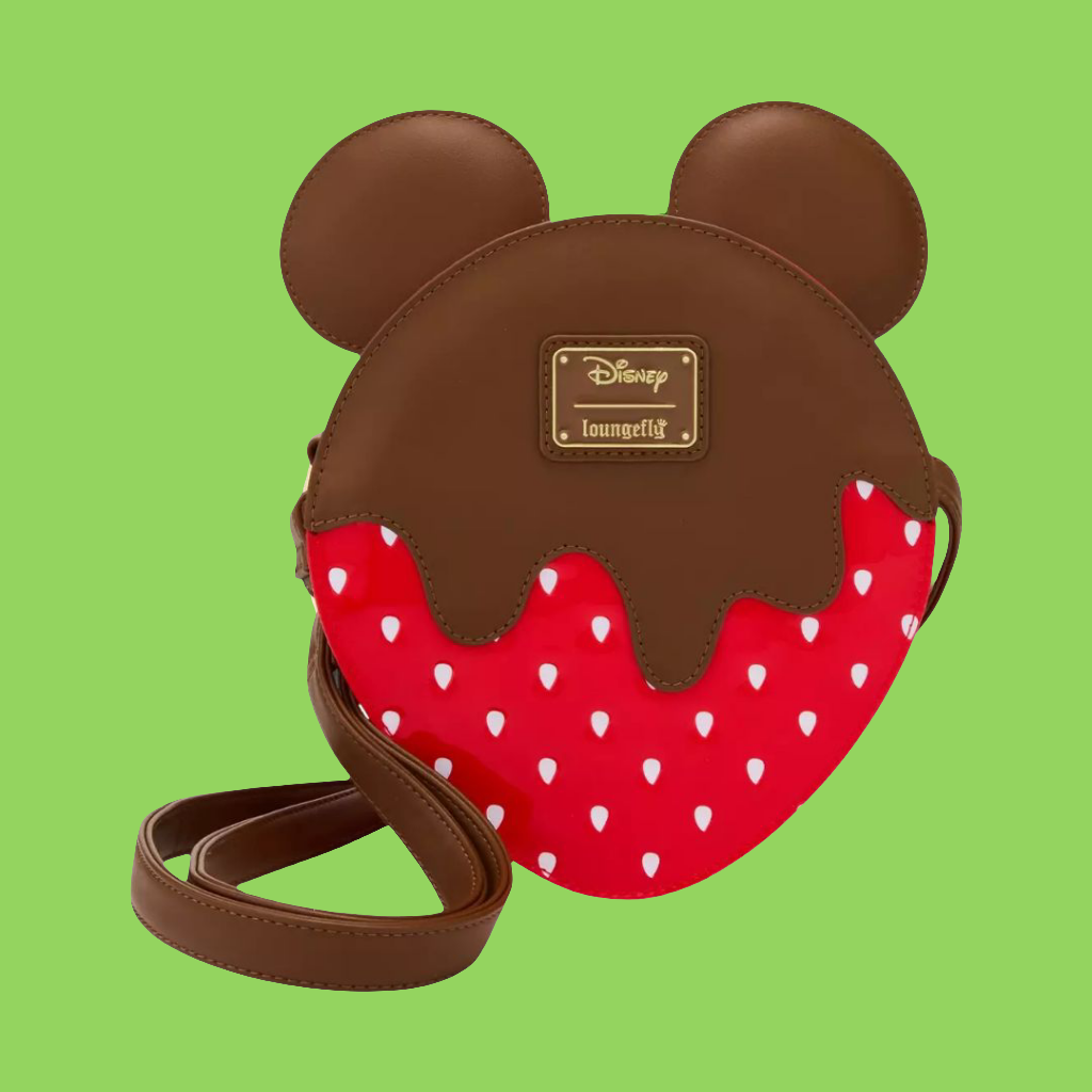 Loungefly 2025 Minnie Mouse Chocolate Dipped Strawberry Ears Scented Disney